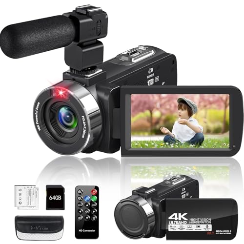 ビデオカメラ 4K デジタルカメラ IR 赤外線暗視機能 YouTubeカメラ Amazon | ビデオカメラ デジタルカメラIR赤外線暗視機能 HDMI